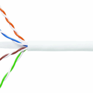 كابل نيتورك نحاس 8 طرف ماركة كومسكوب سيستمكس , كات 6 لون أبيض